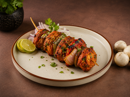 Stuffed Mushroom Tikka (8 Piece)