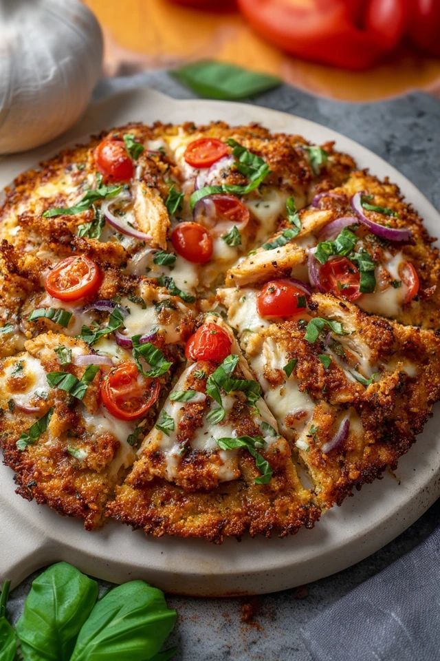 Crispy Chicken Pizza