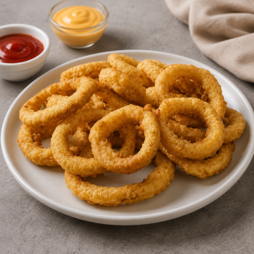 Salted Onion Rings(6 pcs)