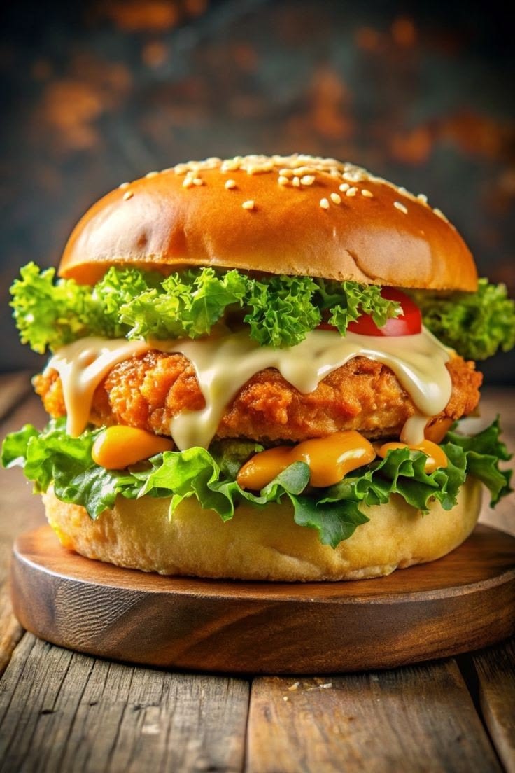 Peri Peri Chicken Burger