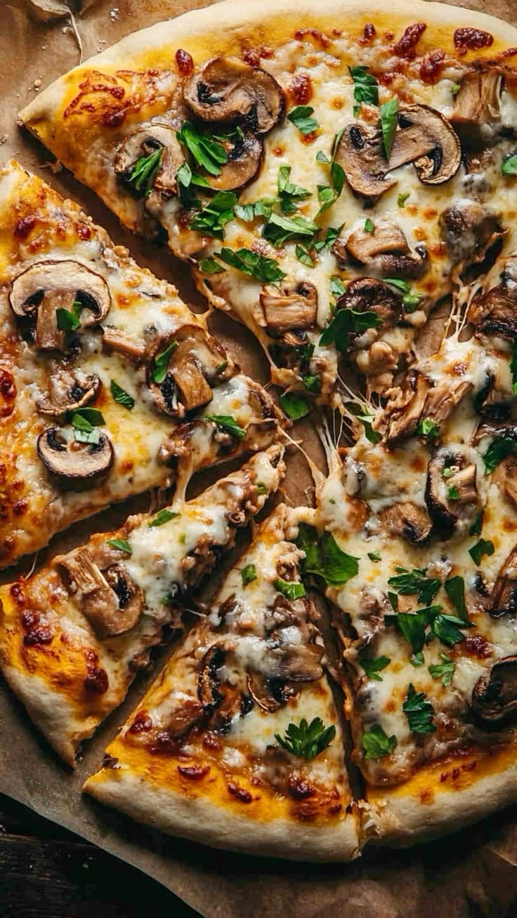 Mushroom Pizza