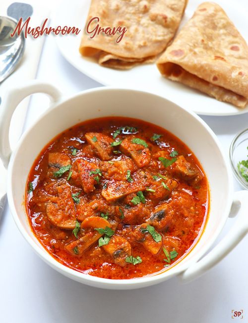 Mushroom Chilli Gravy