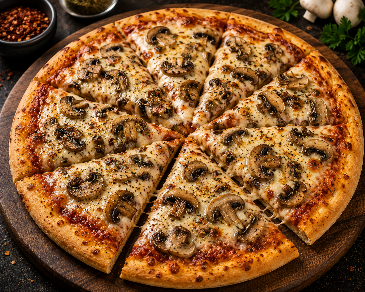 Mushroon Pizza