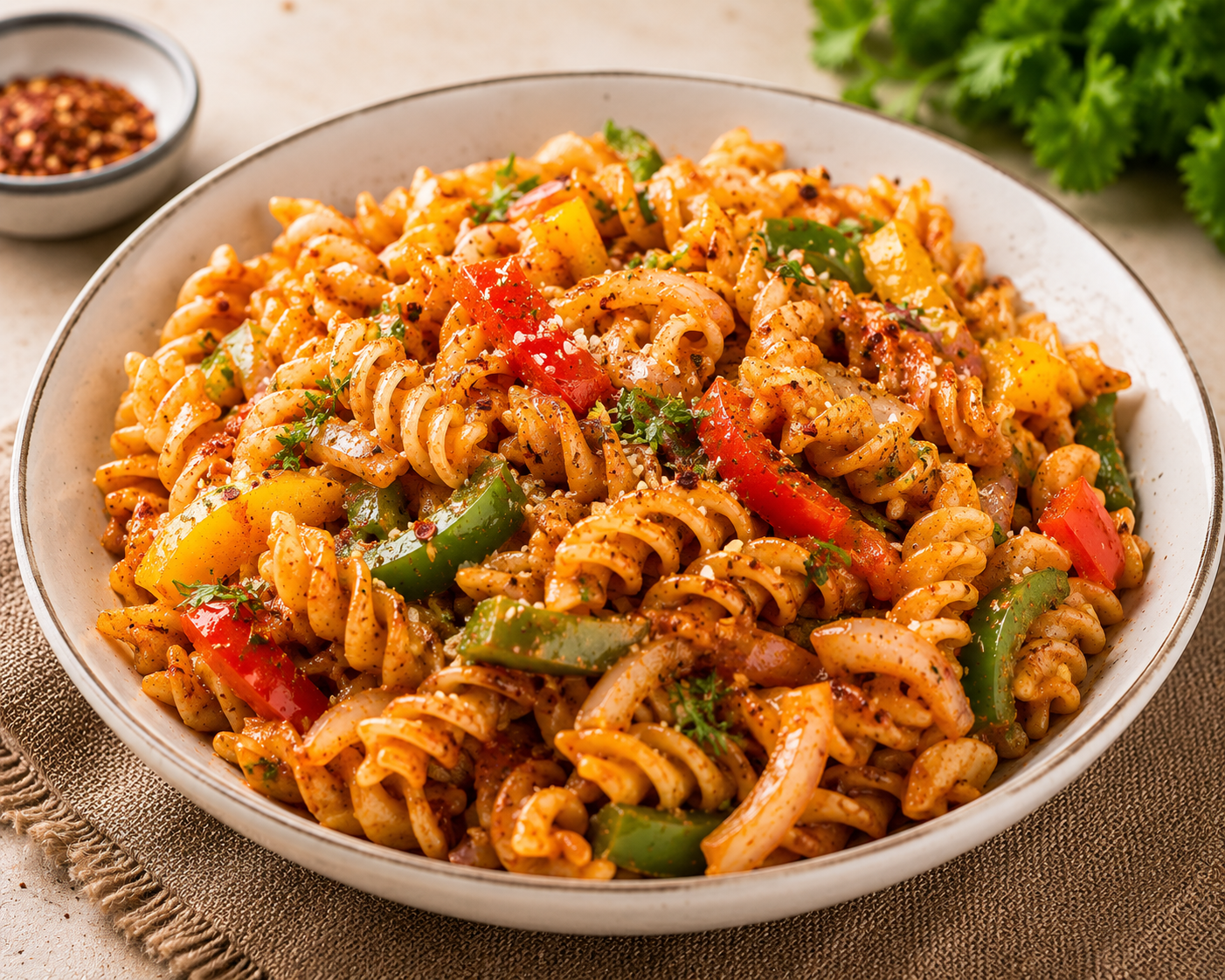 Masala Twist Pasta