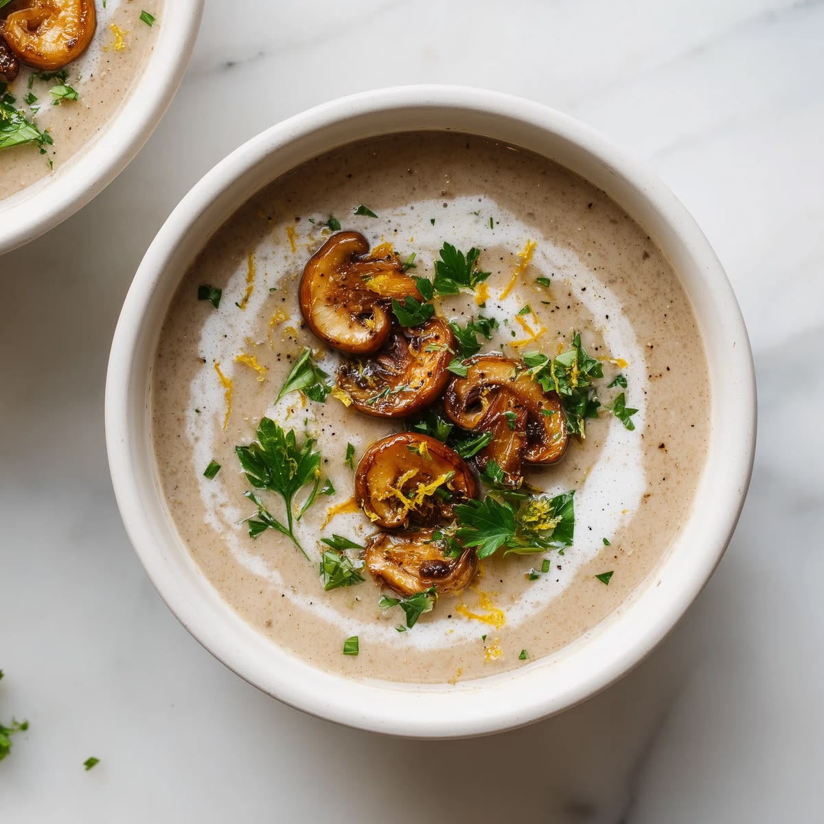 Mushroom soup