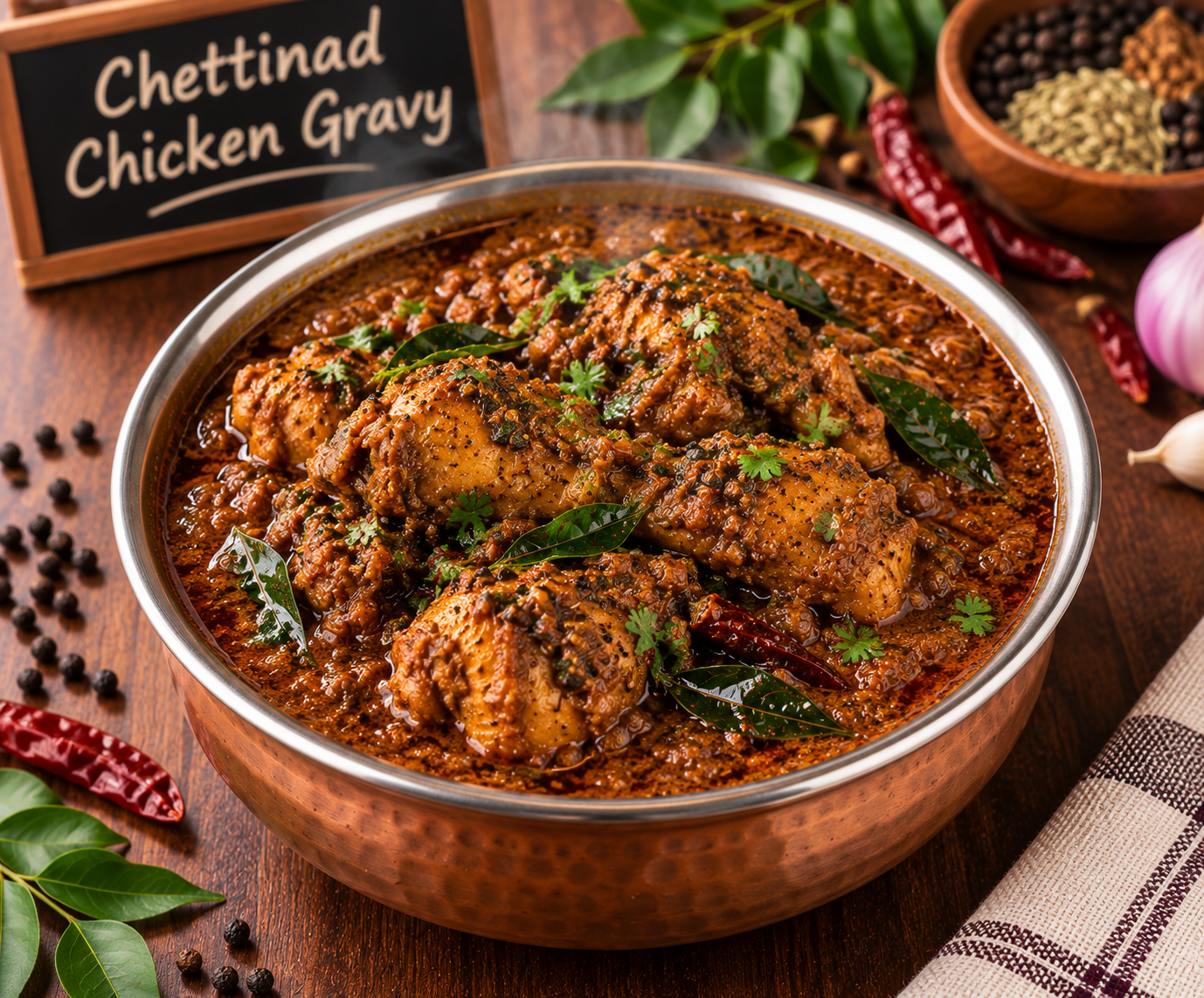 Chettinad Chicken Gravy (500 ml)