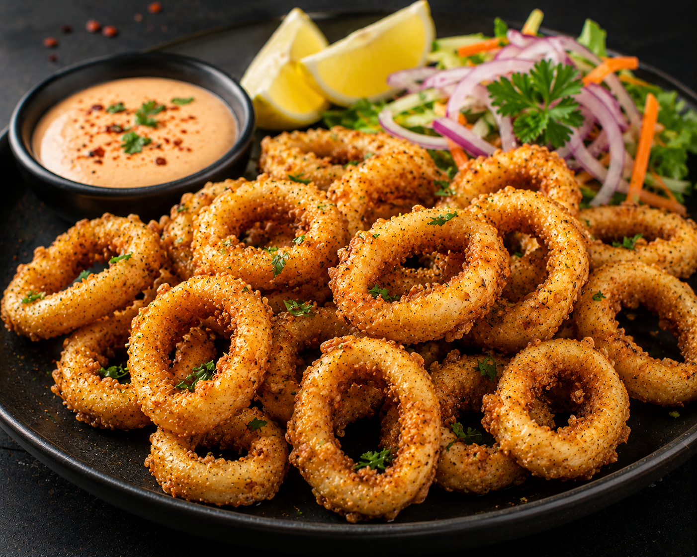 Crispy Calamari Rings