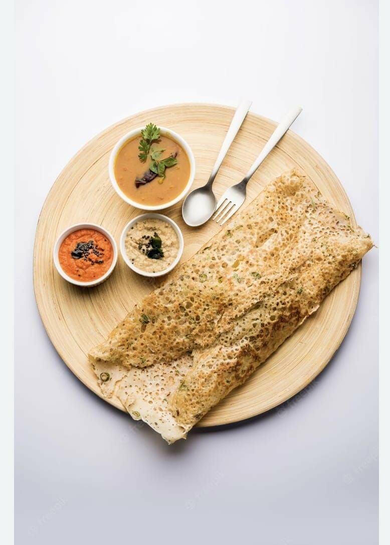 Ghee Cashew Rava Dosa
