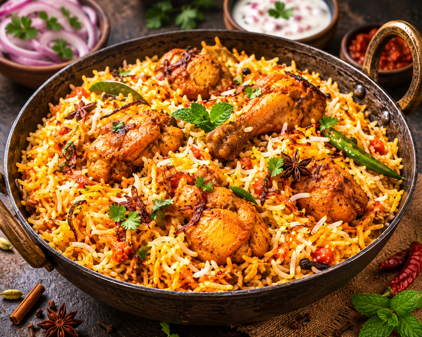 Kadai Biryani