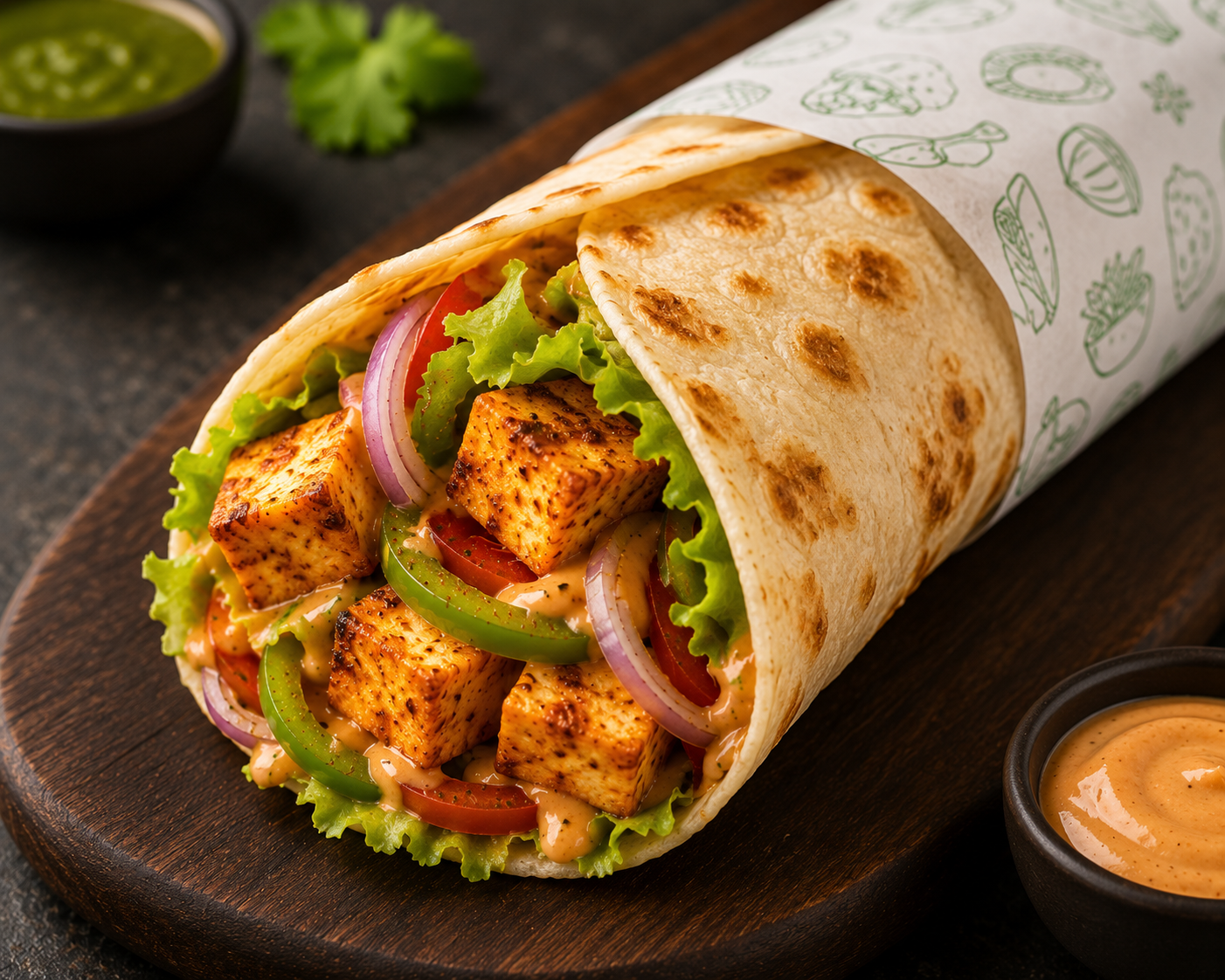 Paneer Twister