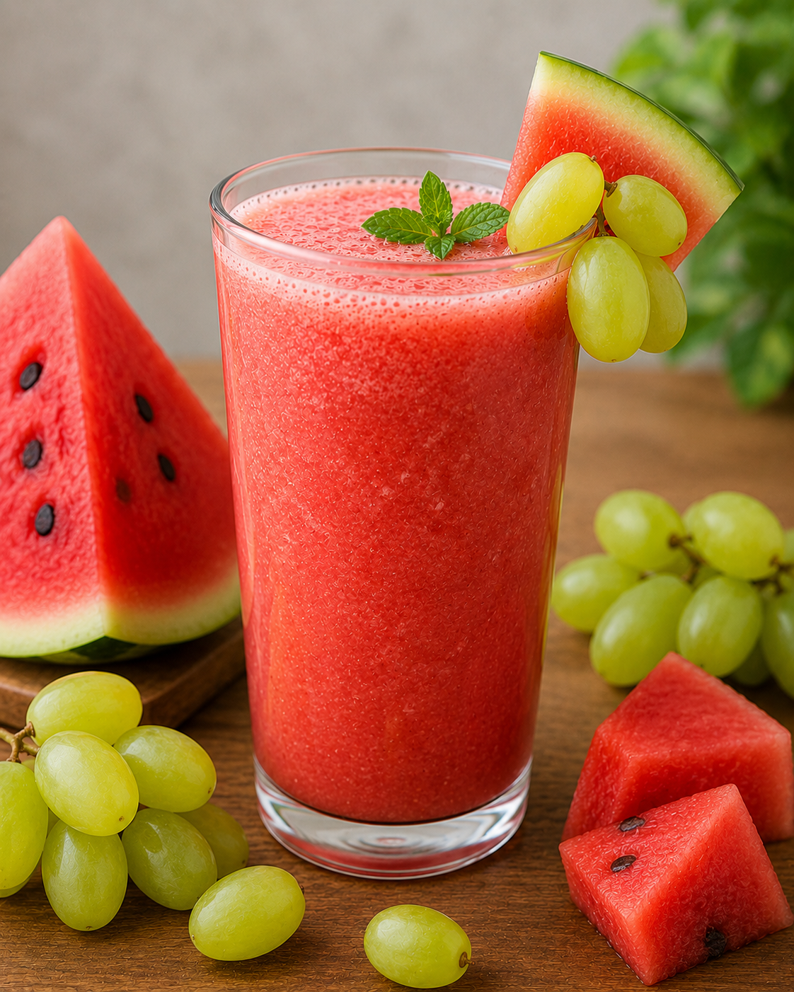 Watermelon + Grapes