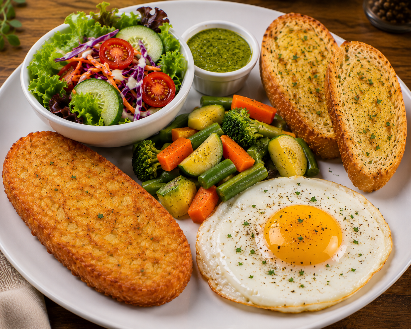 Veg. Plater (Egg)