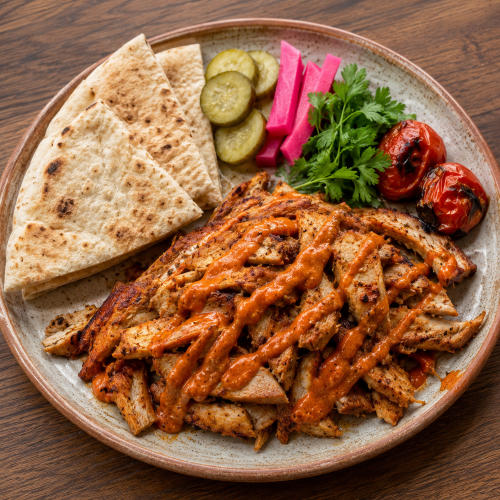 Spicy Shawarma (Plate)