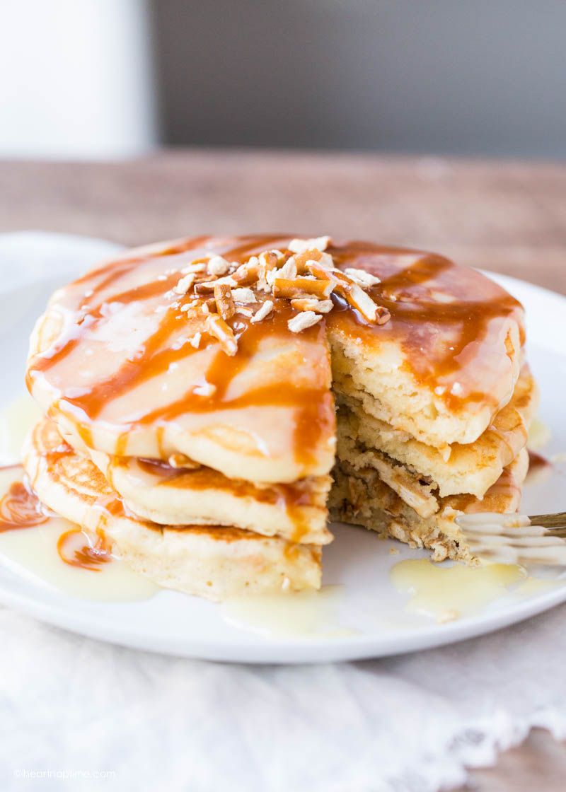 White Chocolate Pancakes