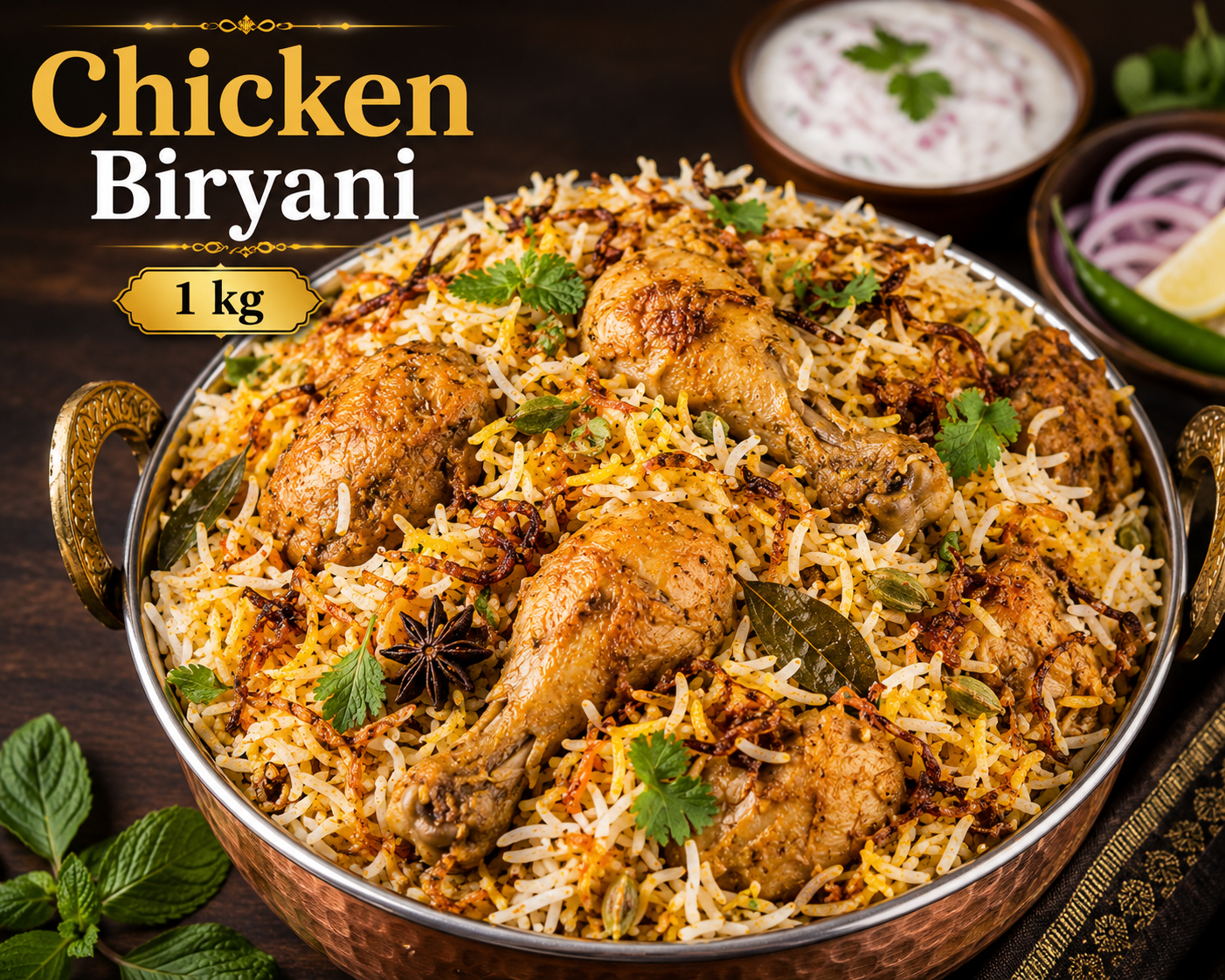 Chicken Biryani (1 kg)