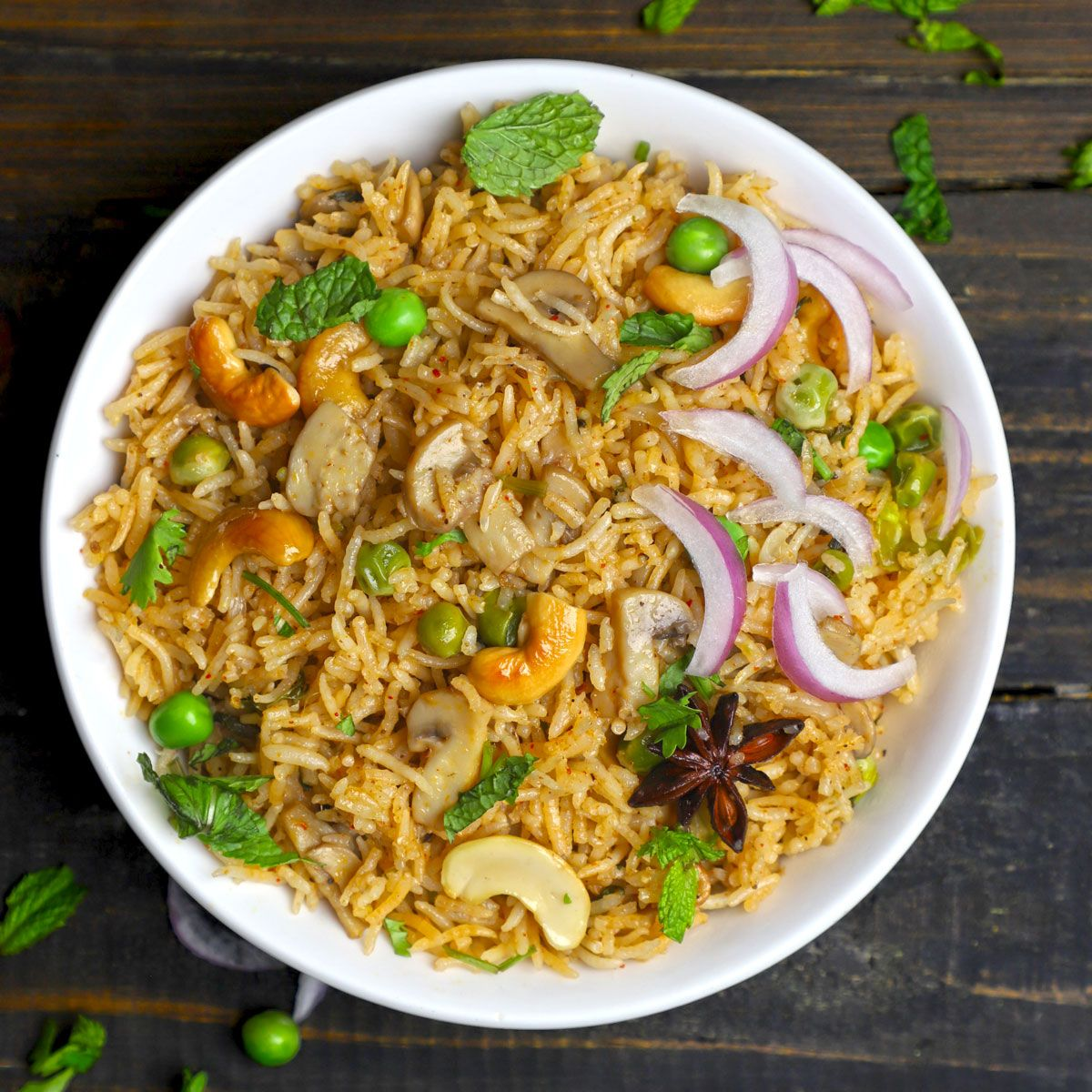 Mushroom Pulav