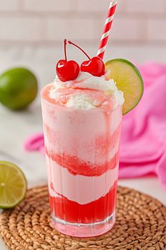 Rose Icecream Soda