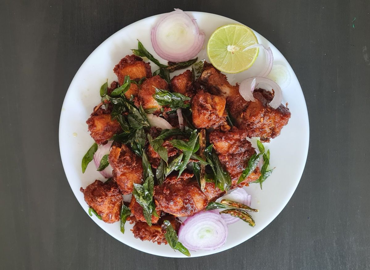 Kaadai Papper Fry