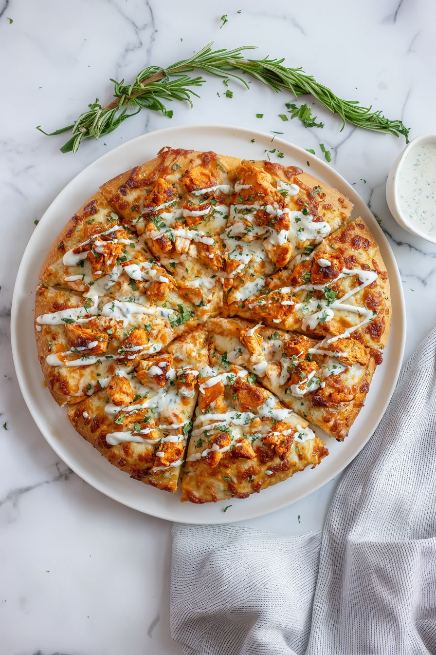 Crispy Chicken Pizza