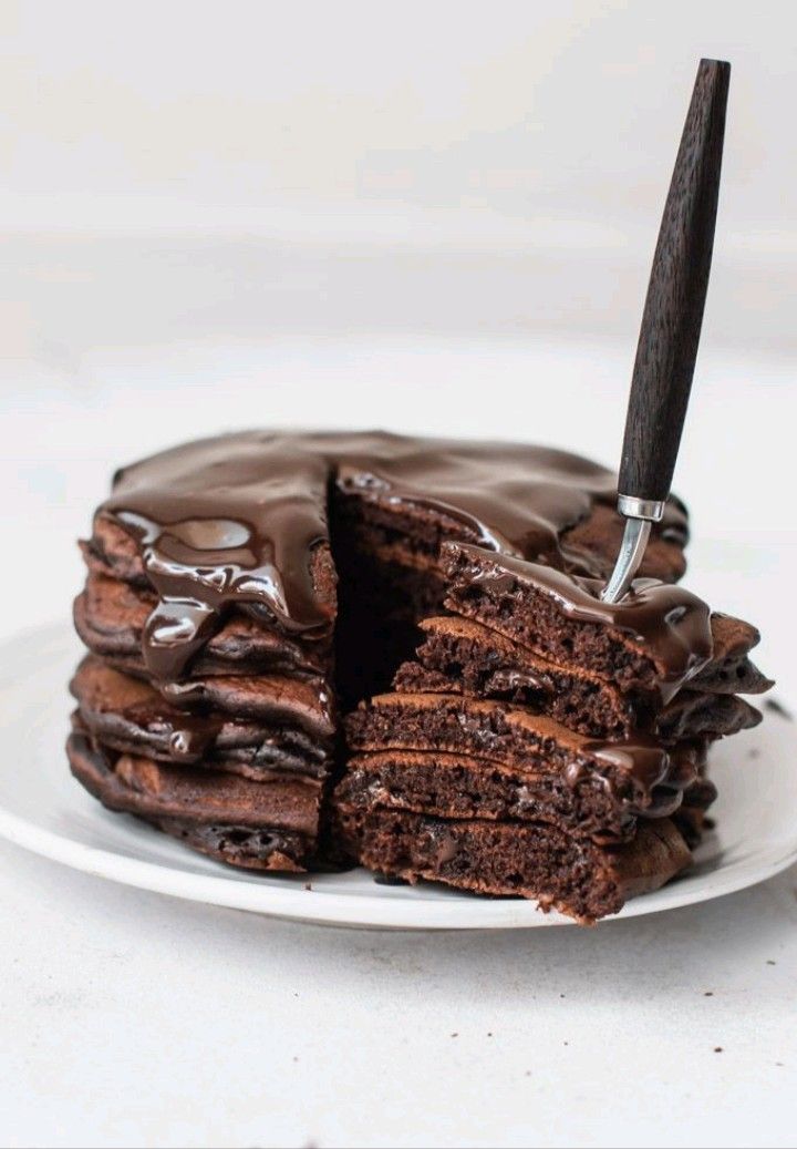 Chocolate Lava Pancake