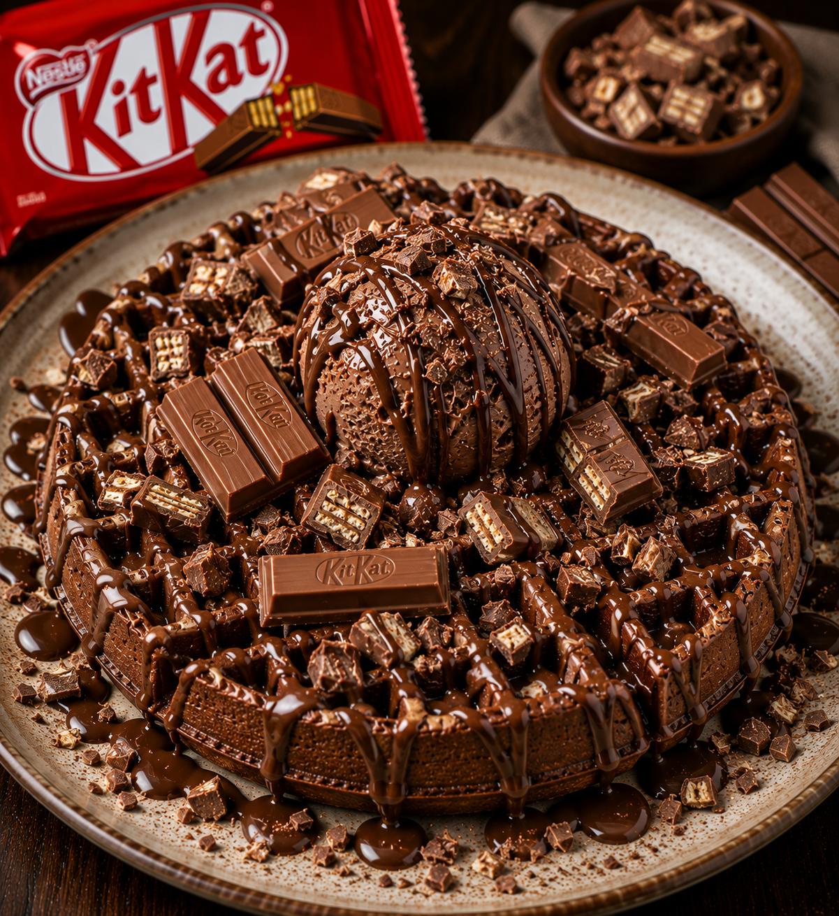 Caramel Waffle