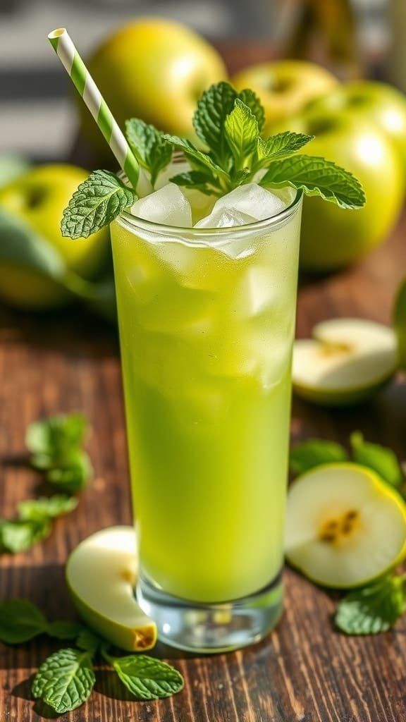 Green Apple Mojito
