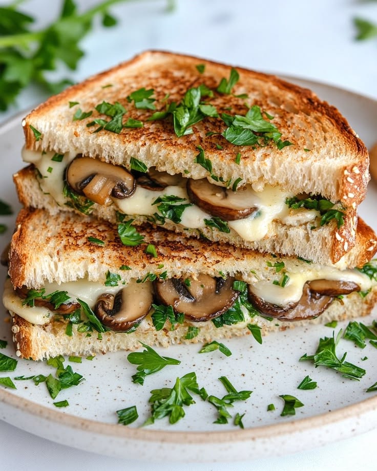 Mushroom Sandwich
