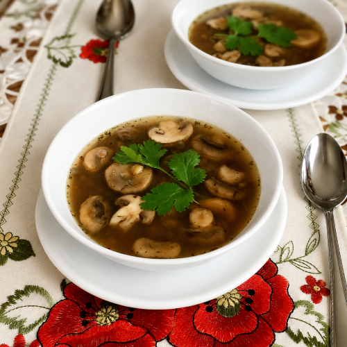 Mushroom Clean Soup