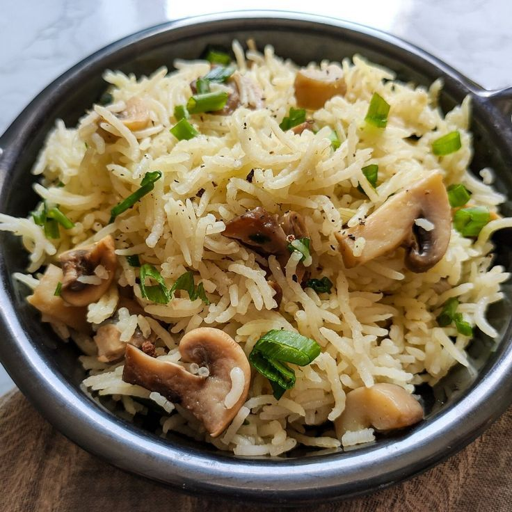Mushroom Pulao