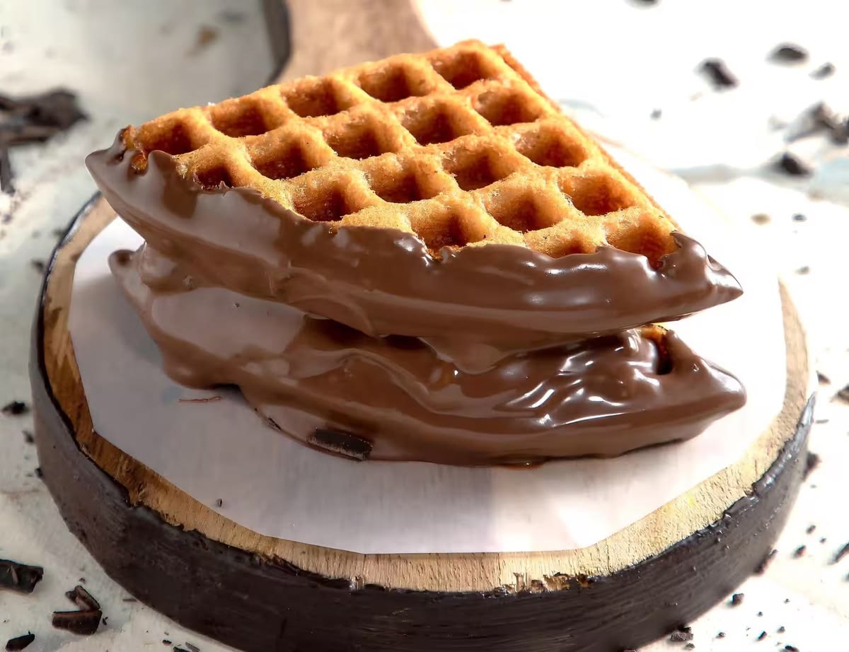 Coffee Waffle (Without Icecream)
