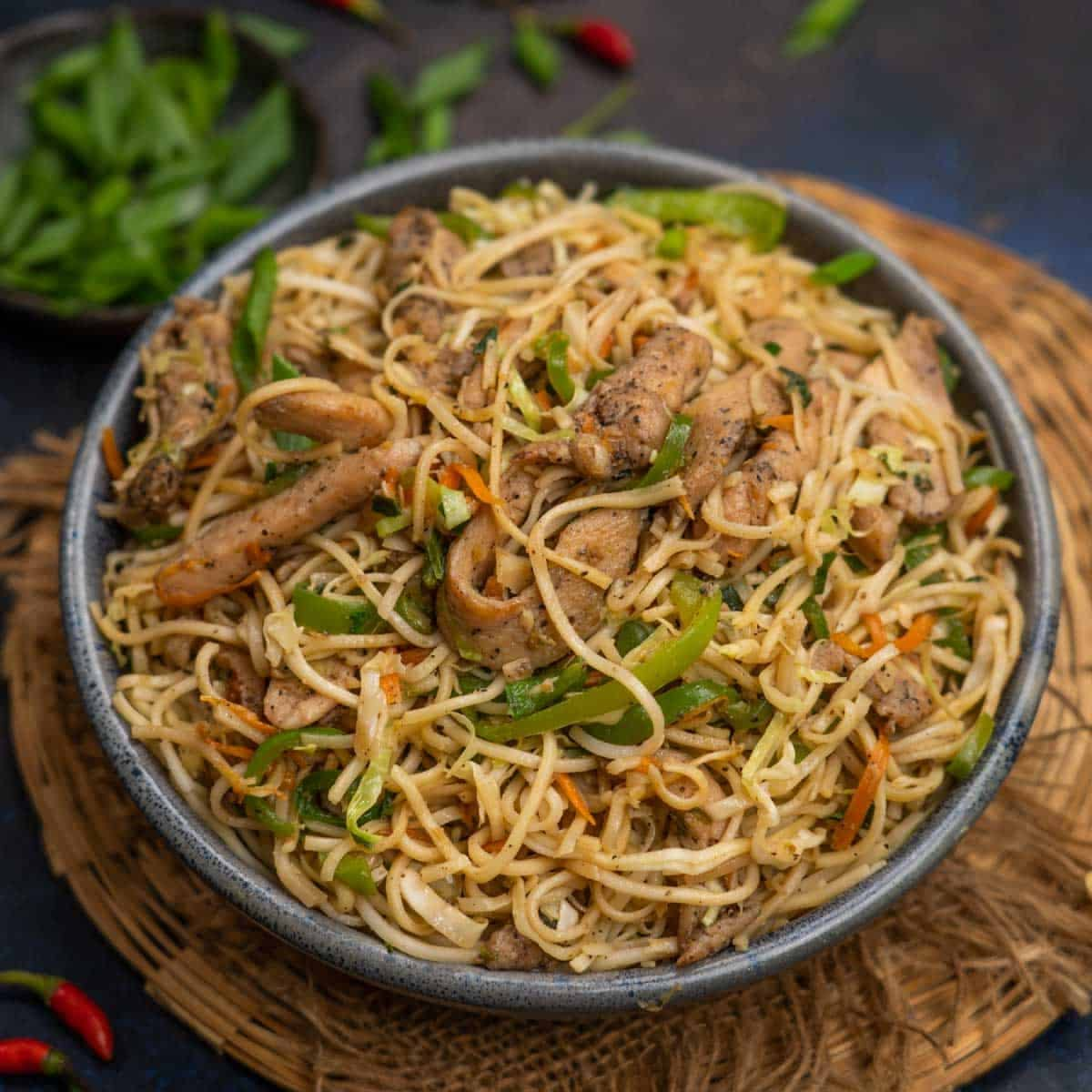 Chicken Fried Noodles