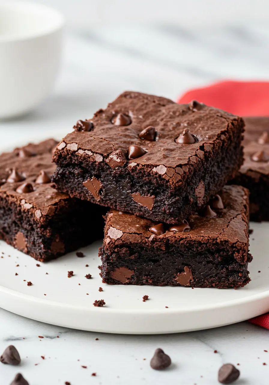 Eggless Brownie Cake
