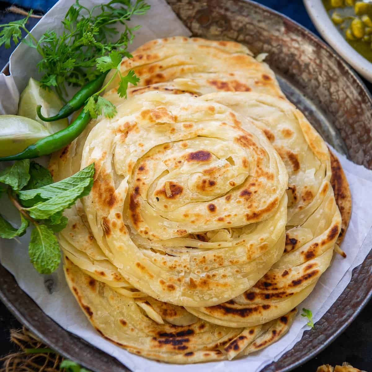 Veg Parotta (2pc)