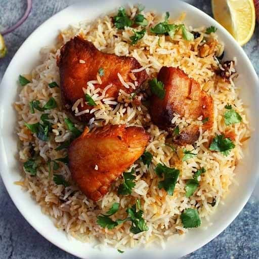 Fish 65 Biryani