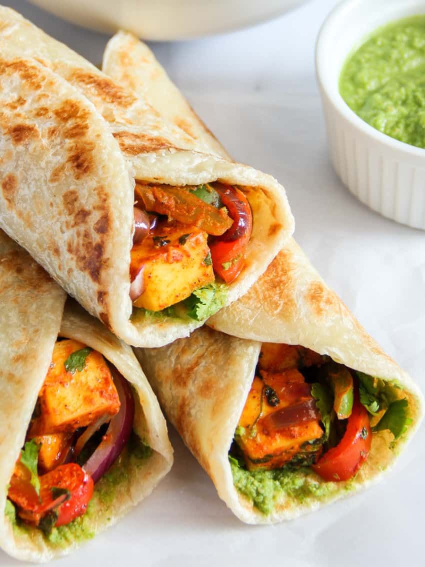 Paneer Kaathi Roll