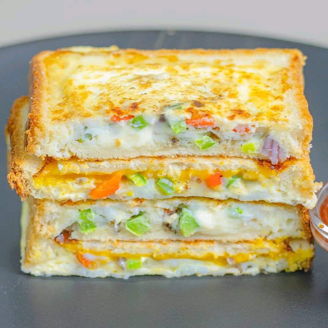 Plain Bread Omelette