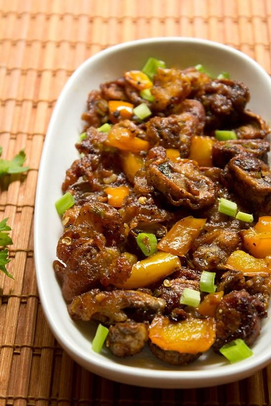 Mushroom Manchu Semi Gravy