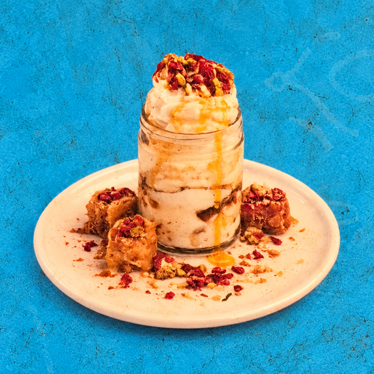 Rose Large Baklava Sundae