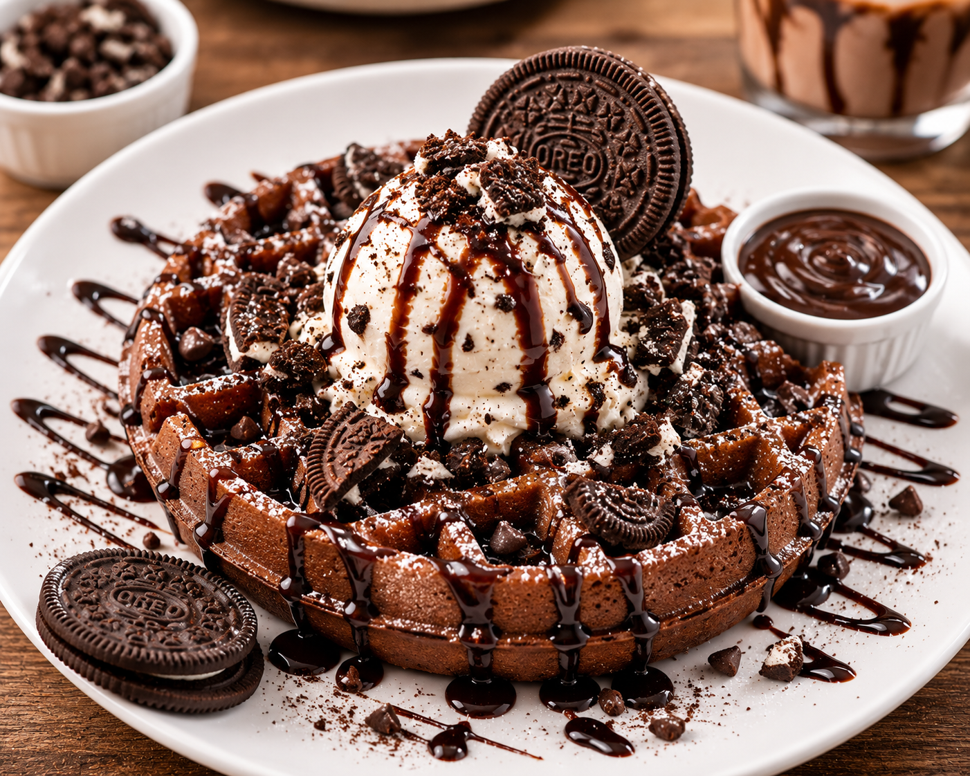 Oreo Choco Waffle