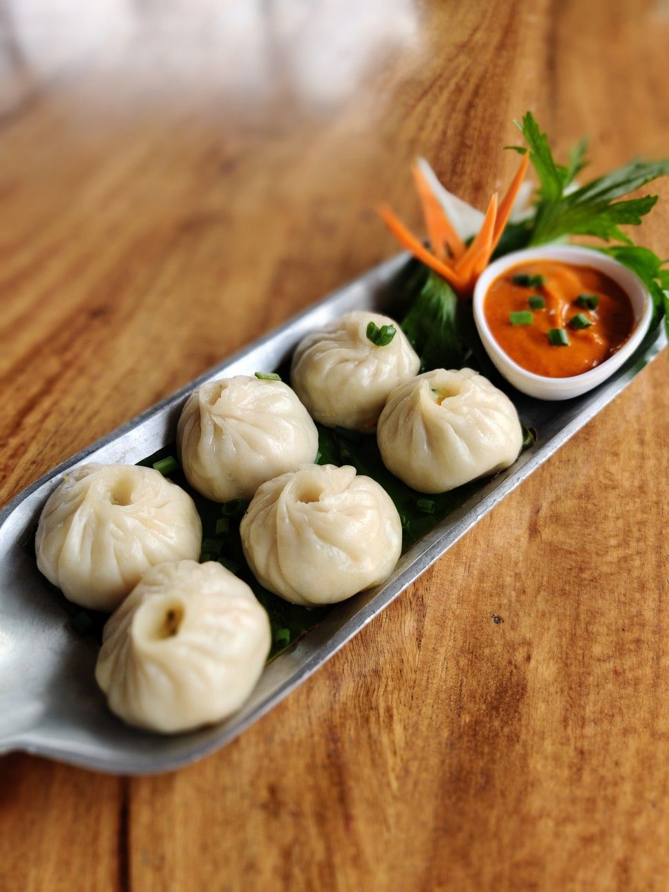 Non Veg Steamed Momos (5 Pcs)