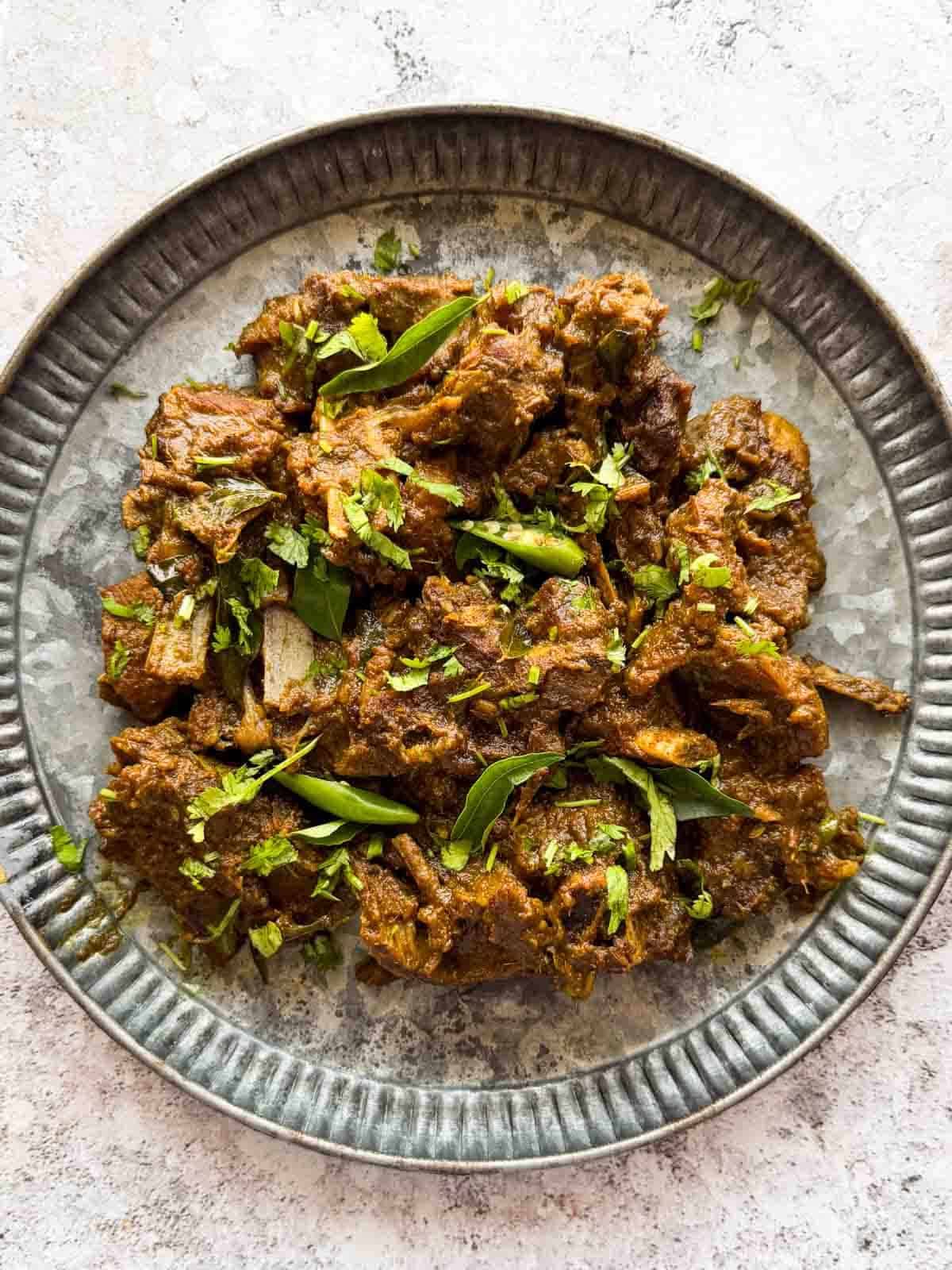 Mutton Pepper Fry