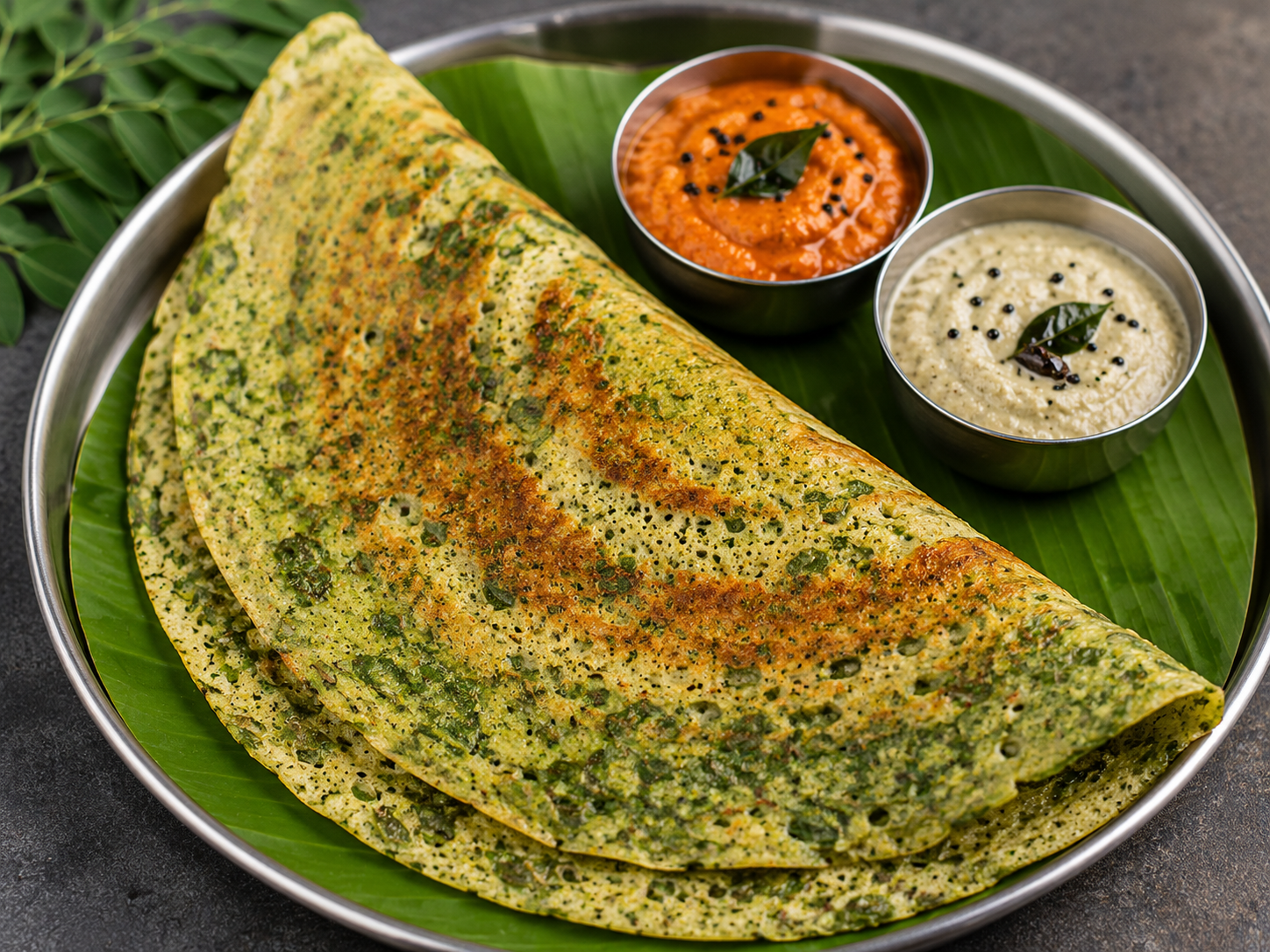 Murungai Keerai Dosai