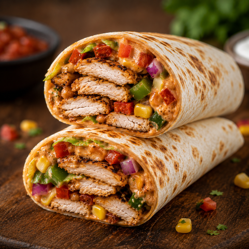 Spl Mexican Shawarma Roll
