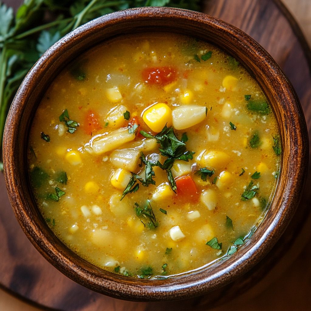 Corn soup