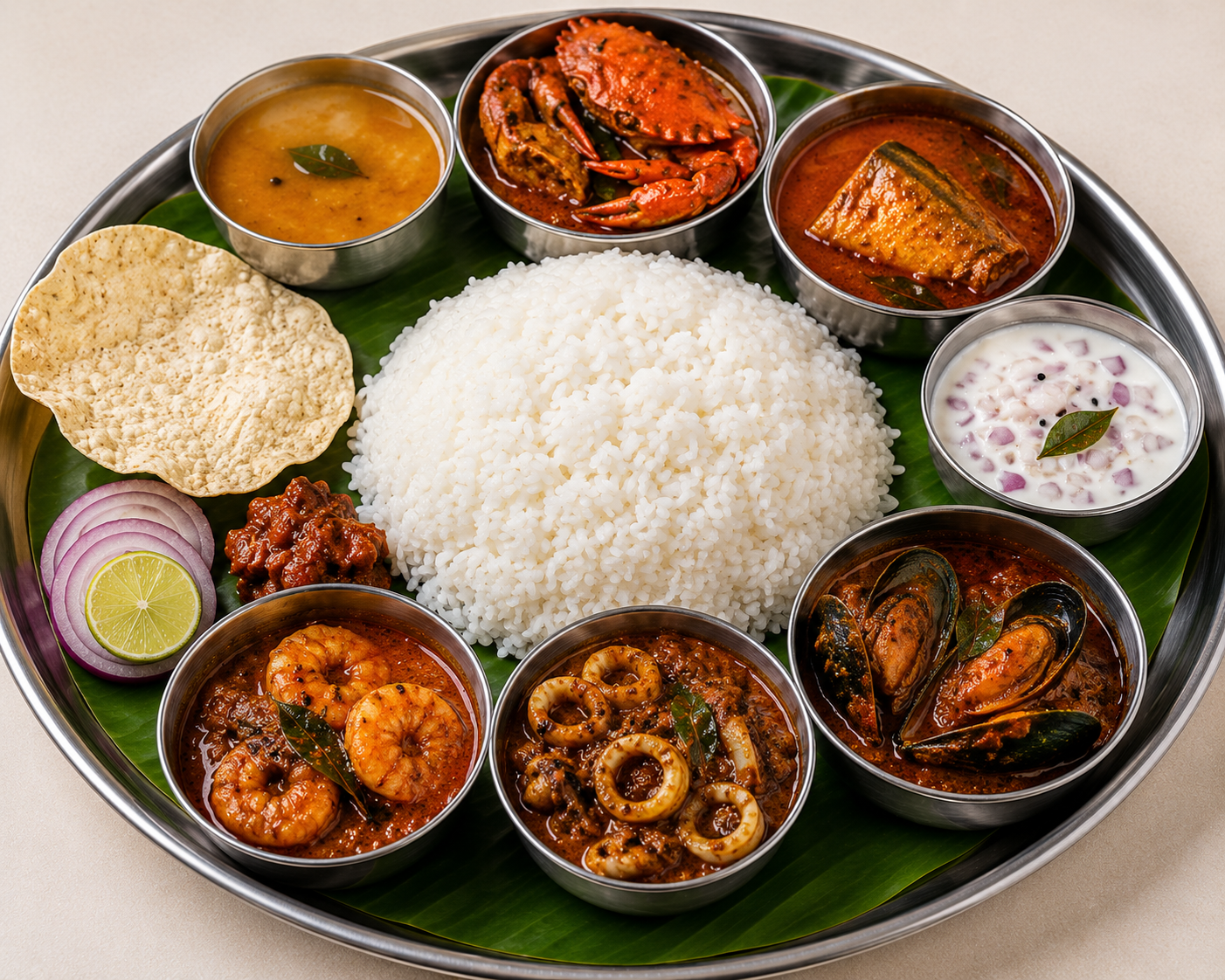 Mixed Seafood Meals