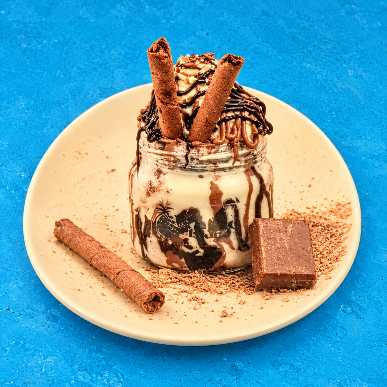 Belgian Chocolate Mini Waffle Sundae