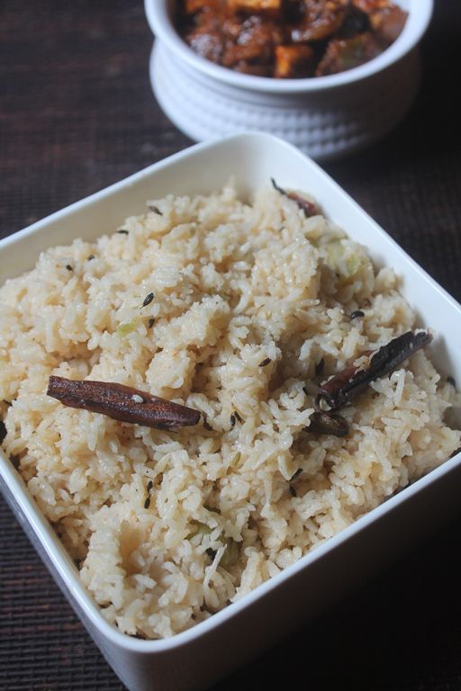 Ghee sambar rice