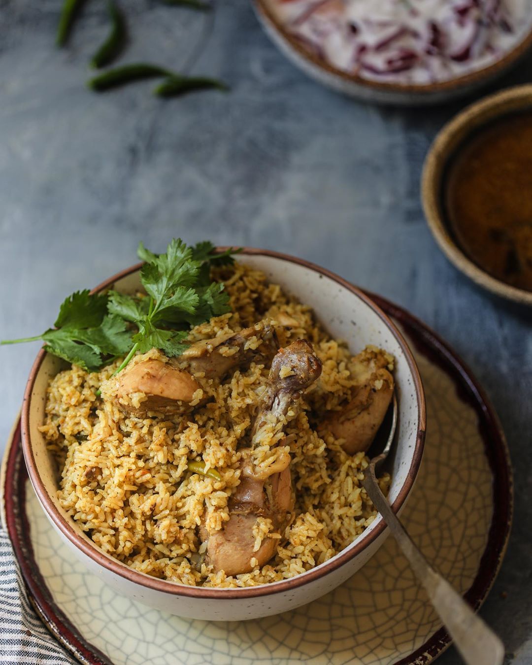 Karuveppilai Chicken Biryani