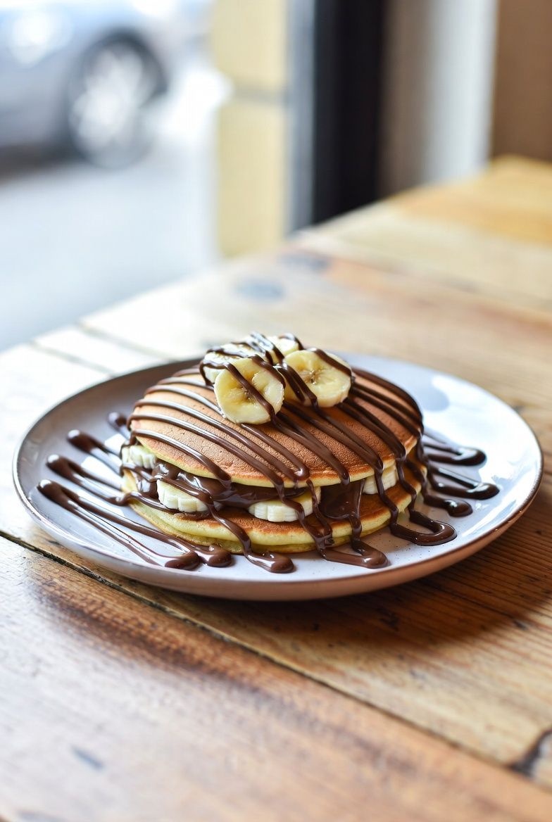Milk Chocolate Pancakes