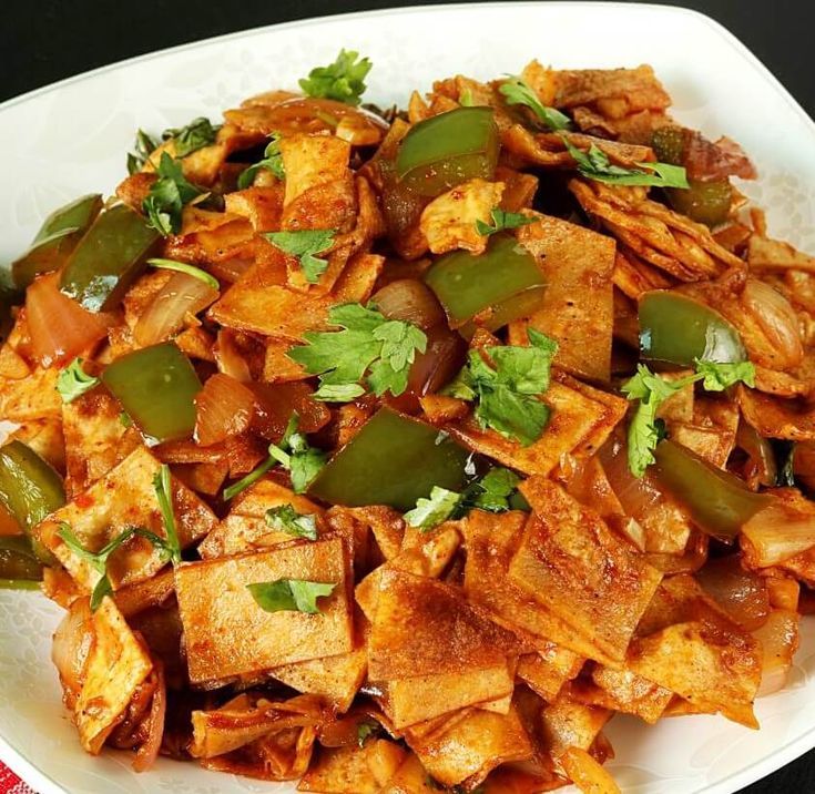 Chicken Chilli Parotta
